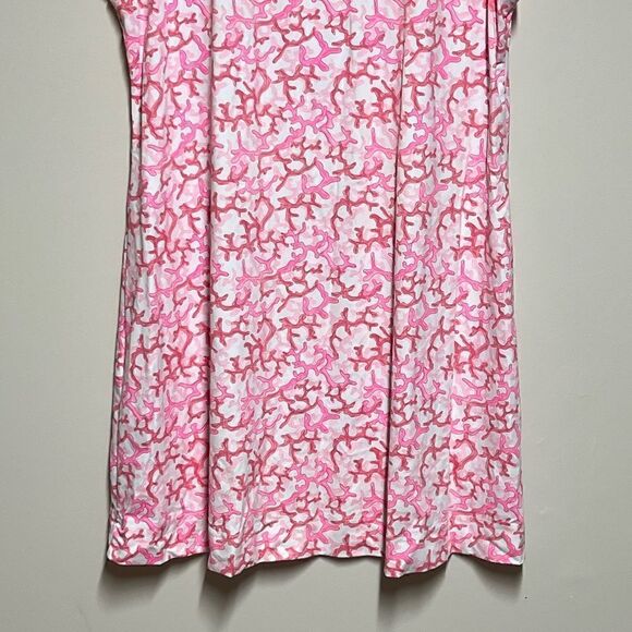 NWOT Lulu B Quarter Zip Dress Sleeveless Pink Coral Sz 1X - Picture 5 of 6